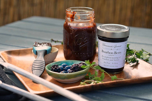 Bourbon Berry (or Black and Blue) BBQ Sauce