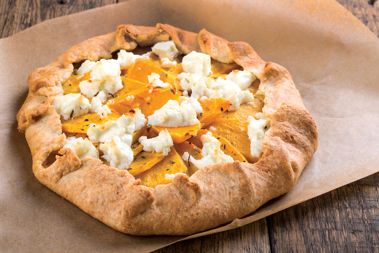 Butternut Squash & Goat Cheese Galette