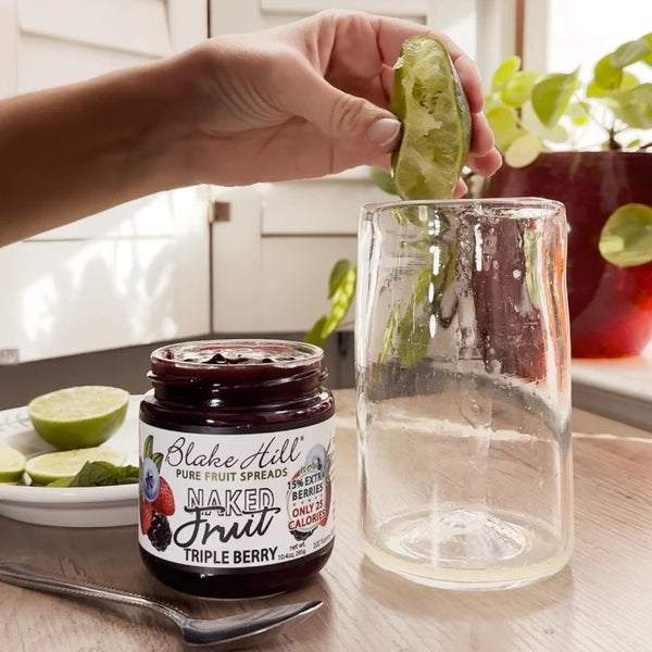 Triple Berry Mojito Mocktail