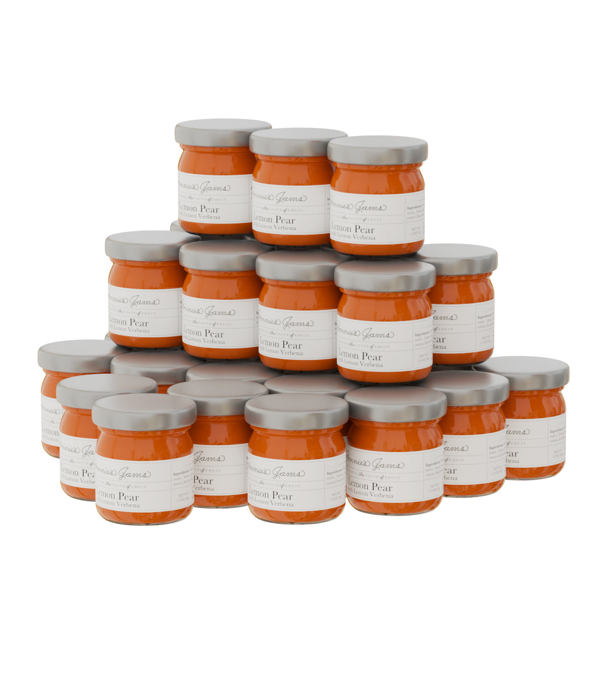Lemon Pear with Lemon Verbena - Mini Jam 1.5oz