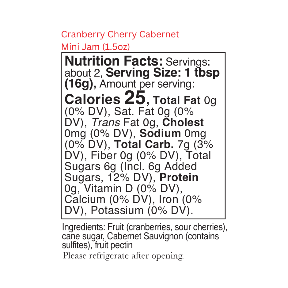 Cranberry Cherry Cabernet