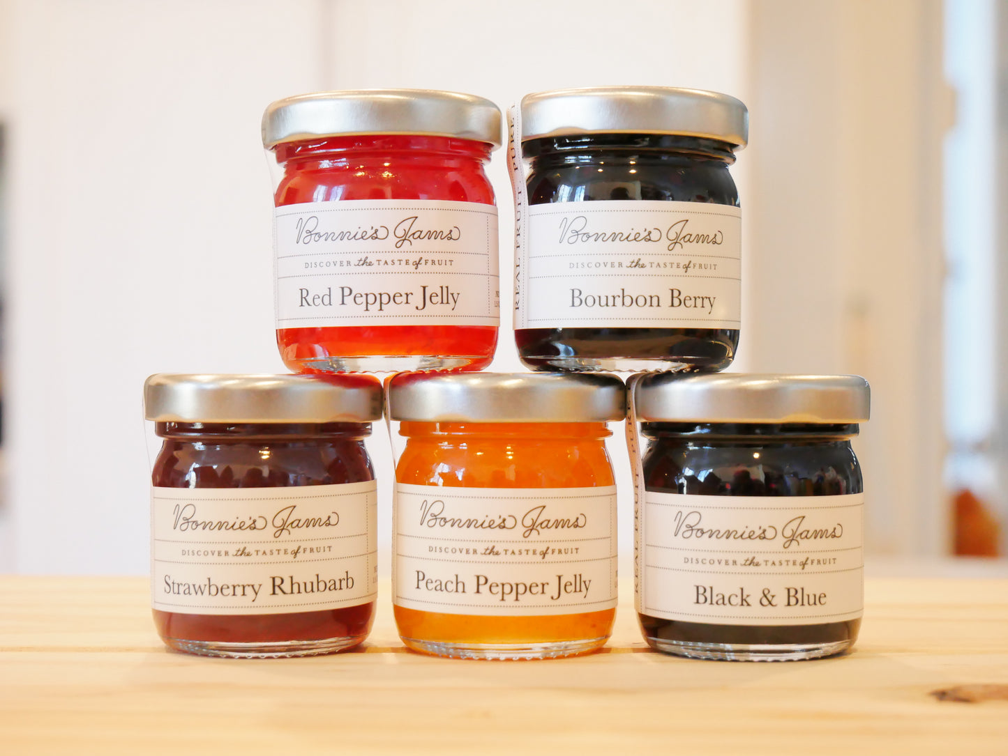 Bonnie's Top 5 Mini Jam Trial Set - 1-Week Limited Offer (Free Shipping)