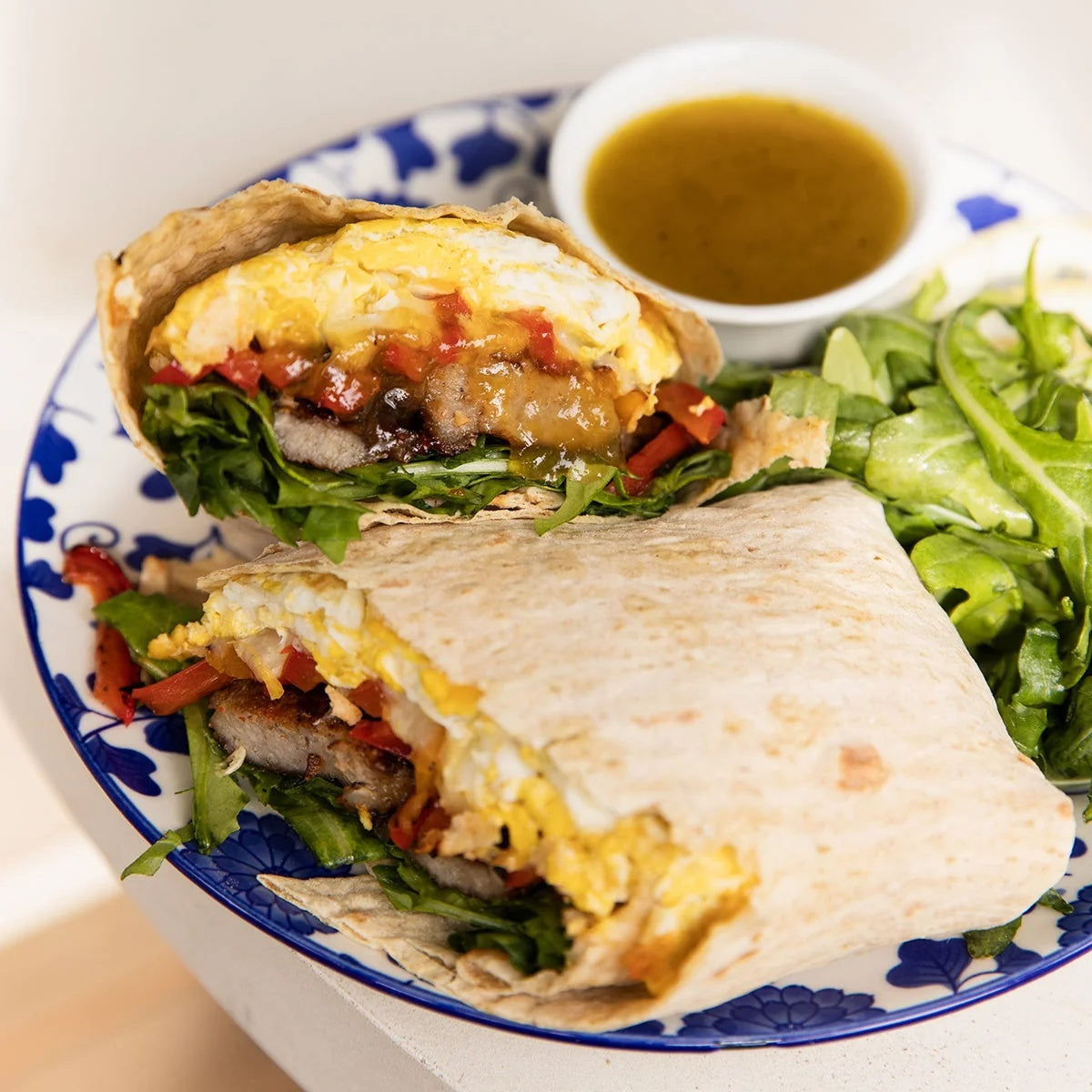 Mango Habanero Breakfast Burrito