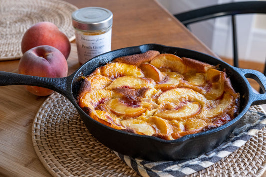 Peach Clafoutis