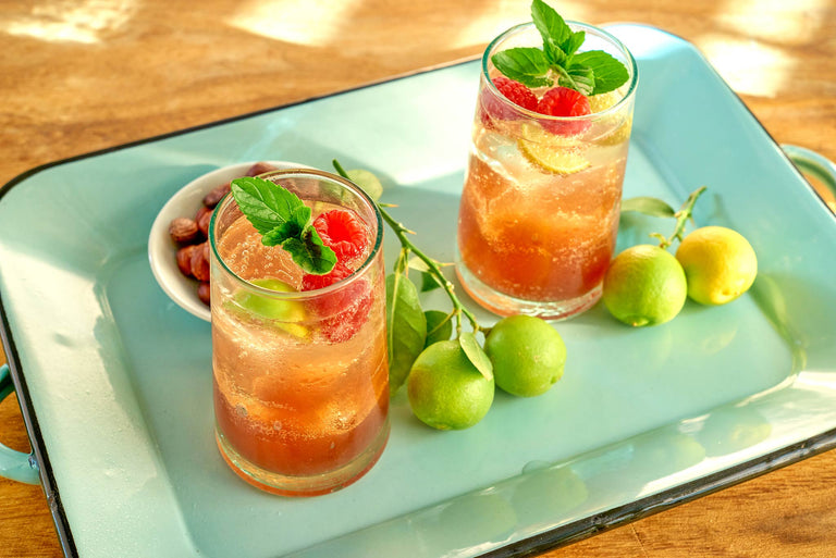 Raspberry Lime Rickey