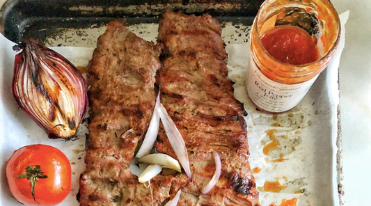 Fourth of July Grilled Skirt Steak