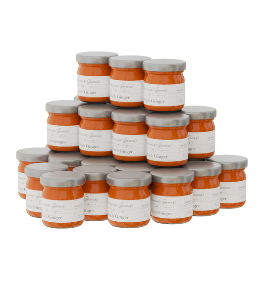 Peach Ginger - Mini Jam- Set of 30