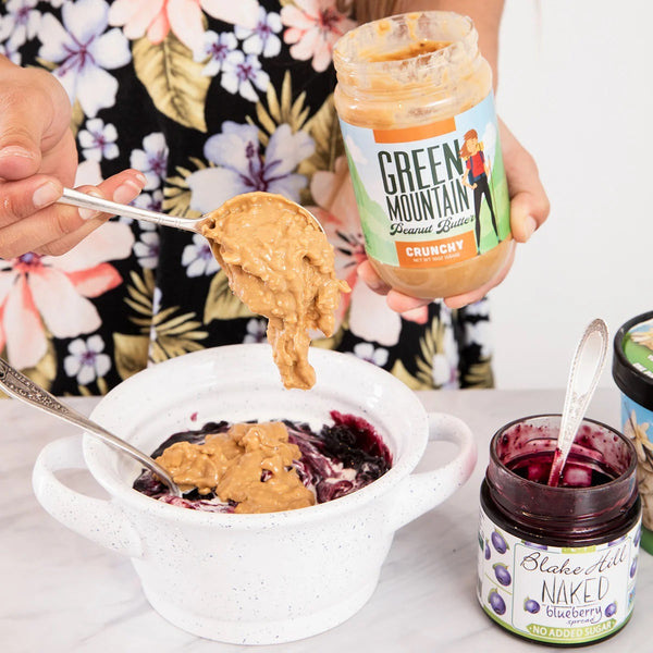 Crunchy PB+J Ice Cream