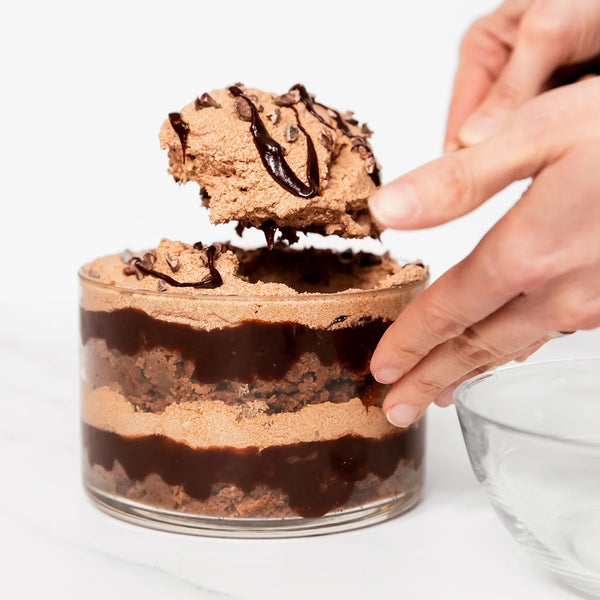 Naked Chocolate Strawberry Trifle
